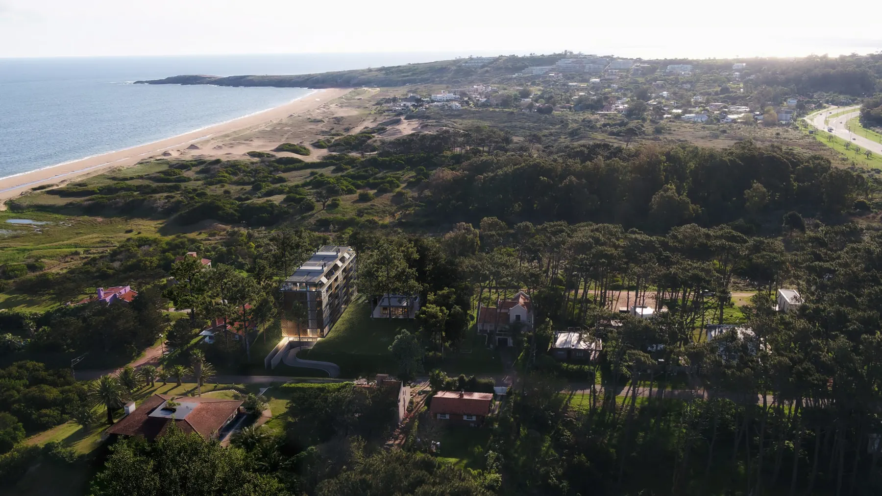 Vista exterior de Giambroni · Cantamar