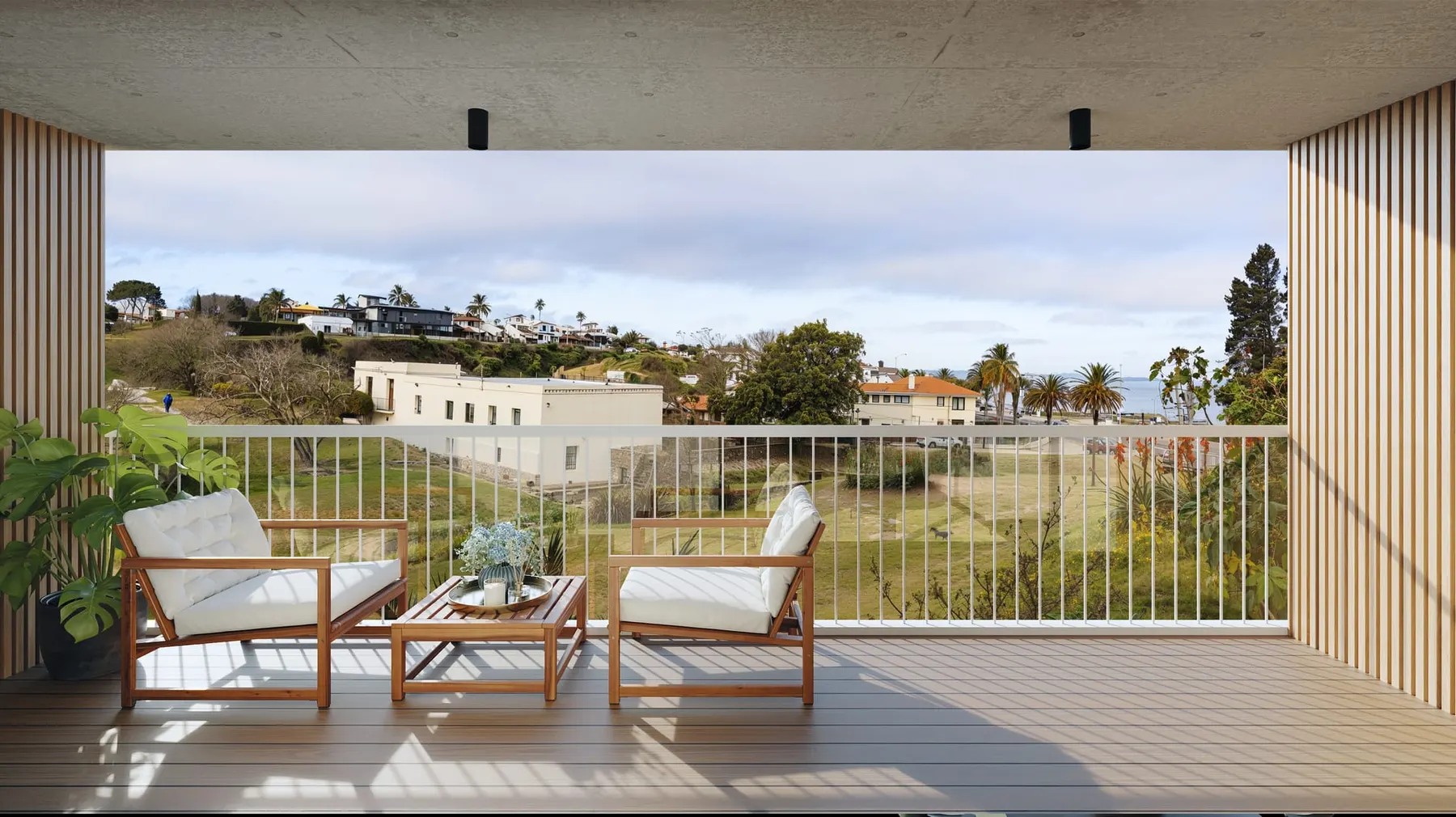 Vista exterior de Giambroni · Punta Gorda