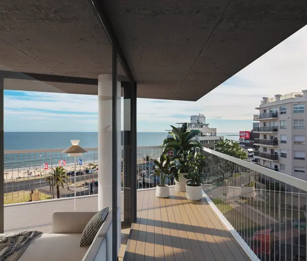 Terraza de la unidad 502, Giambroni M8 Punta Gorda