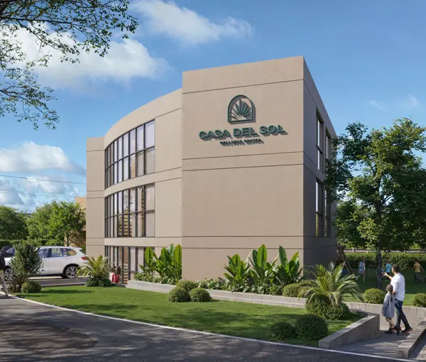 Exterior del Wellness Center Casa del Sol, Grupo K2